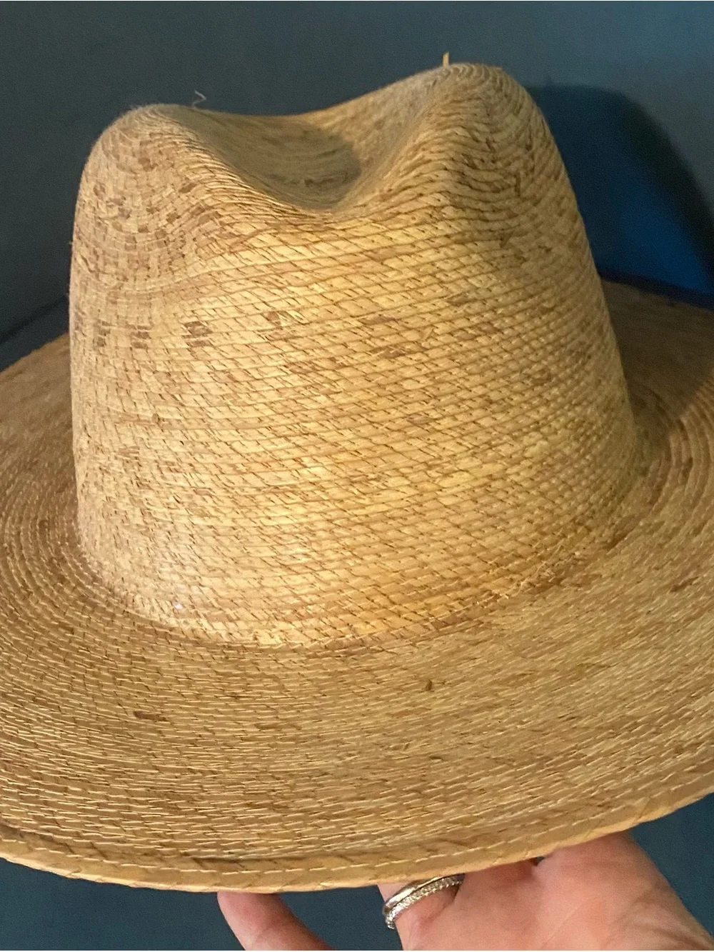 Lack Of Color Straw Fedora in Natural S/M